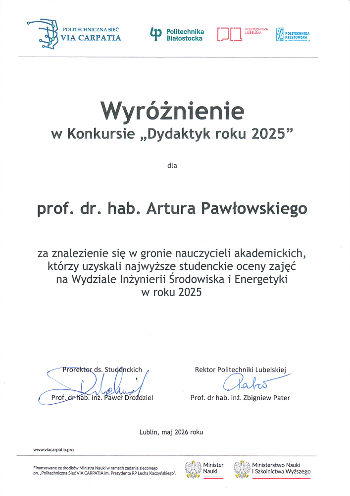 Konkurs na Dydaktyka Roku 2025 na PL