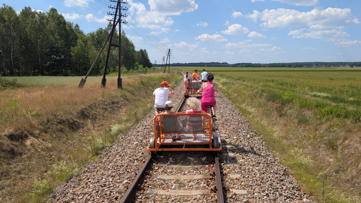 Roztoczańskie Drezyny rowerowe już kursują!