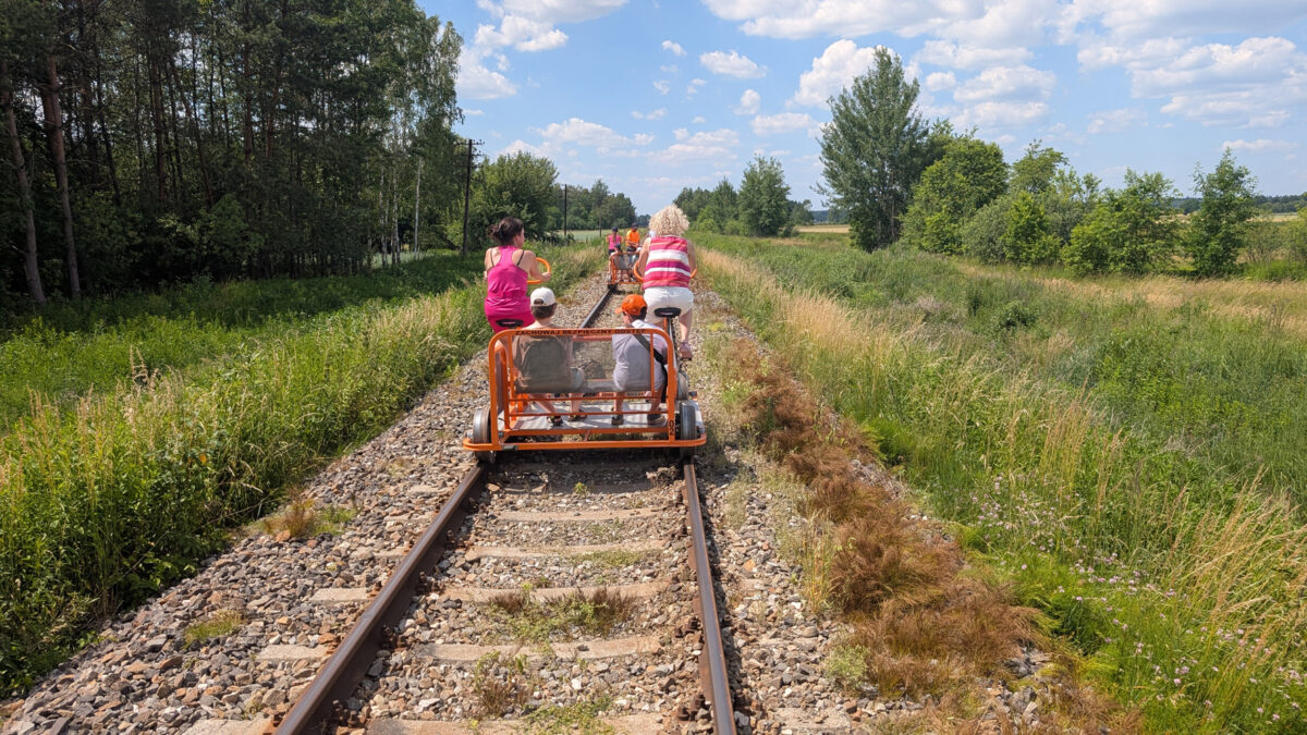 Roztoczańskie Drezyny Rowerowe – sprawdzona nowa atrakcja